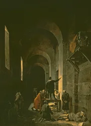 Jacques de Stella (1596-1657) en prisión, 1810